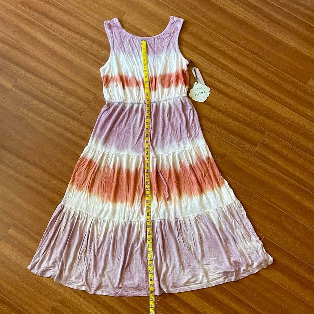 Knox Rose Tie-Dye Boho Midi Dress – Size M - Picture 3 of 8